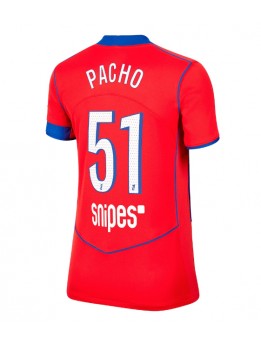 Paris Saint-Germain Willian Pacho #51 Replika Tredje Kläder Dam 2025-26 Kortärmad